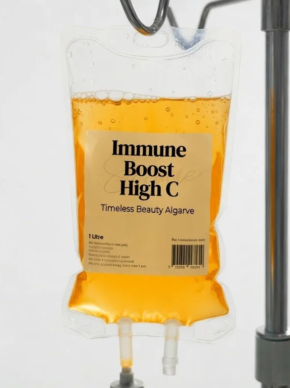 Drip IV de vitamina C para reforço imunitário